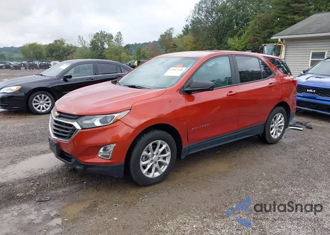 2020 Chevrolet Equinox Fwd Ls z USA, uszkodzony, nr VIN 2GNAXHEV5L6167119